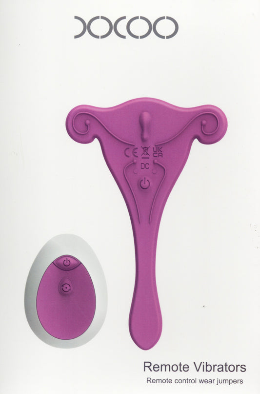 Panty vibrador  estimulador de punto G y clitoris con control inalámbrico