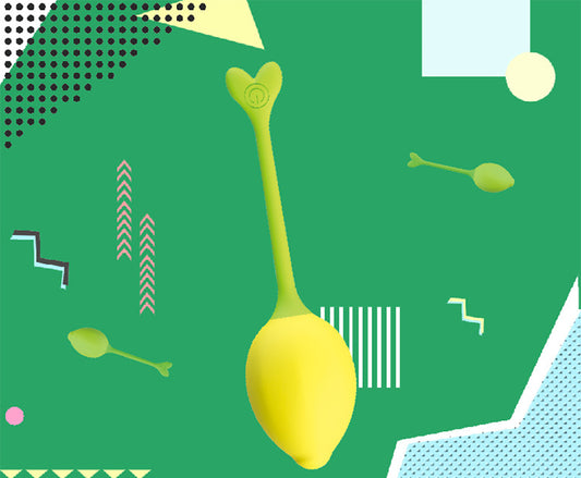 Huevo vibrador con forma de limón para mujer,  con Control remoto por aplicación inteligente